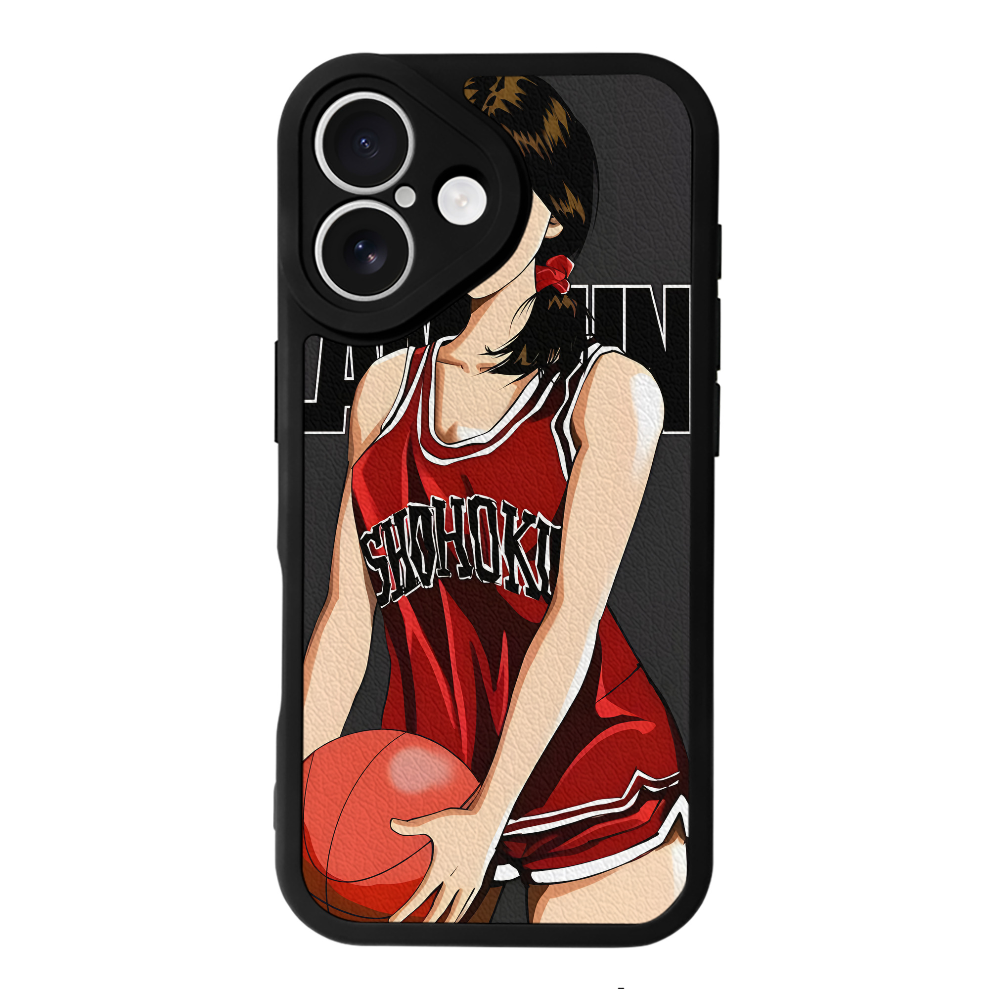 （画像用） SLAM DUNK／スラムダンク 【iPhone 16シリーズ対応】シリコンスマホケース（レザー調） 材質：シリコン